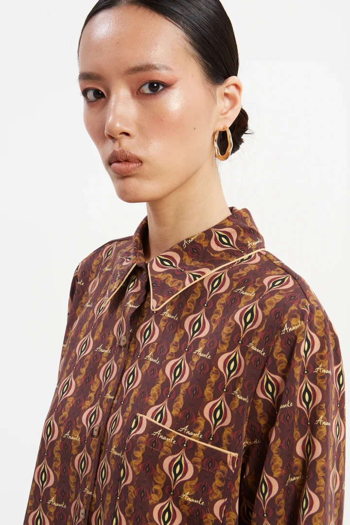 Ananke Frida tencel printed shirt - Image 3