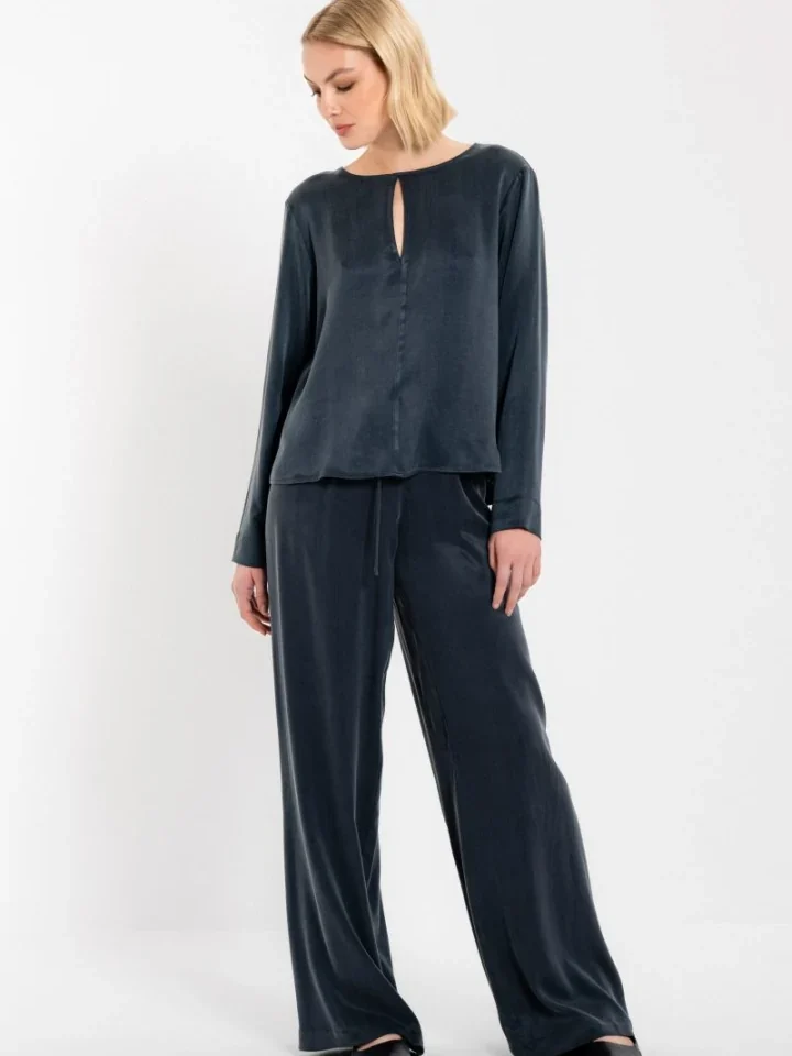 Philosophy Cropped Top Cupro Viscose