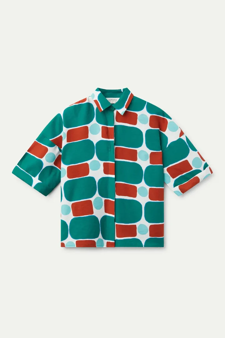 Short sleeve shirt with Pepper Mint print - Image 5