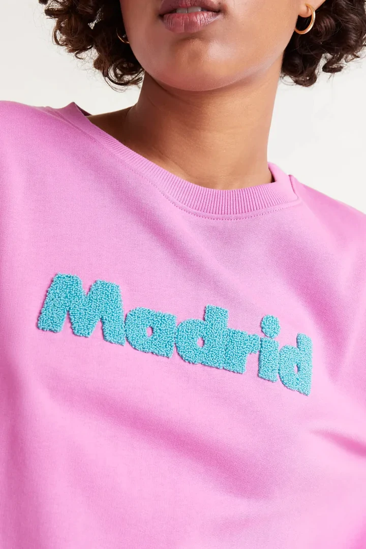 Madrid print sweatshirt - Image 3