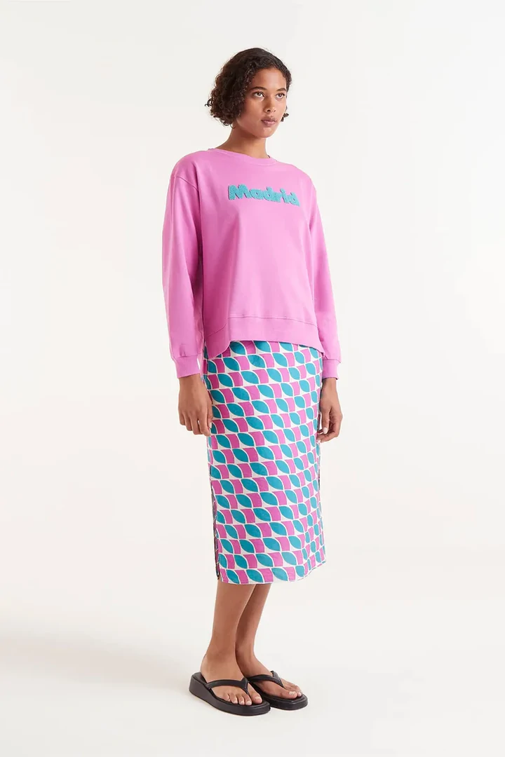 Madrid print sweatshirt - Image 4