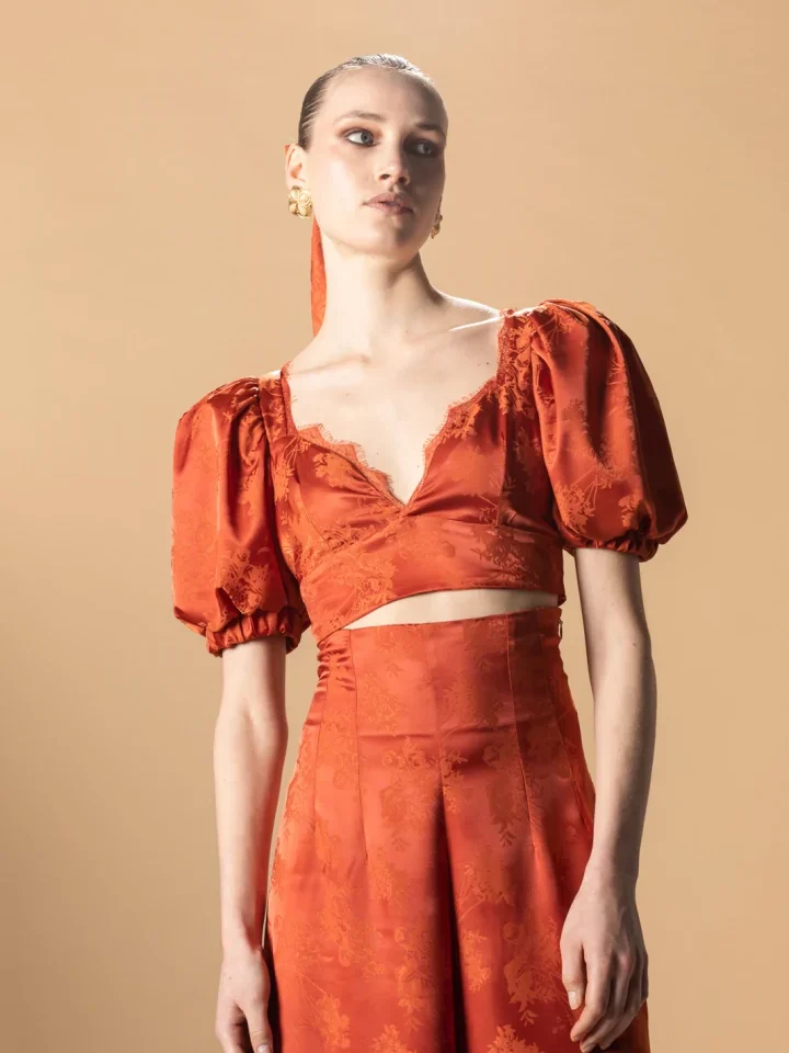 A PIECE OF ME Petra top Orange