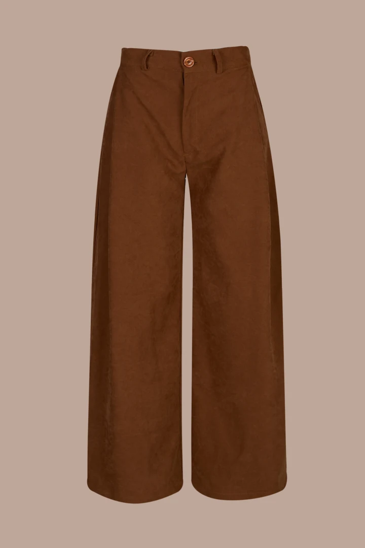 Koresho Fox camel pants