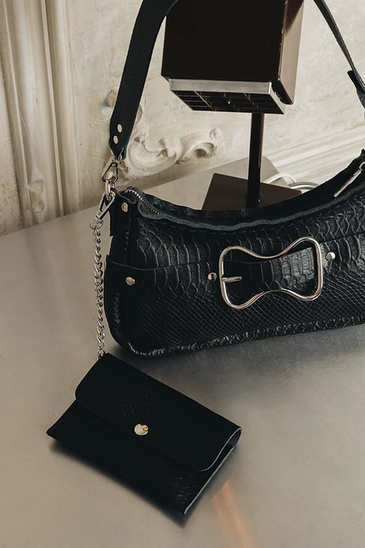 "Void" shoulder bag