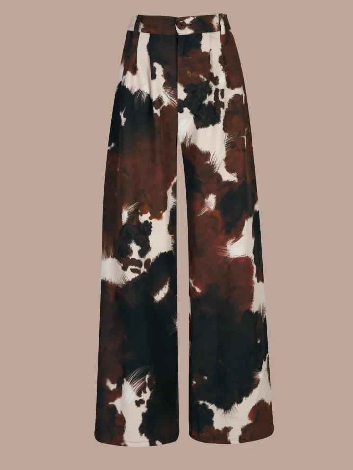 Koresho Numbat Cow pants