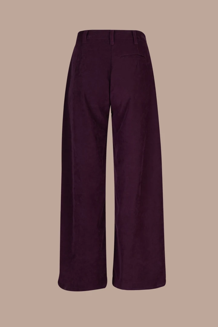 Koresho Fox aubergine pants - Image 3