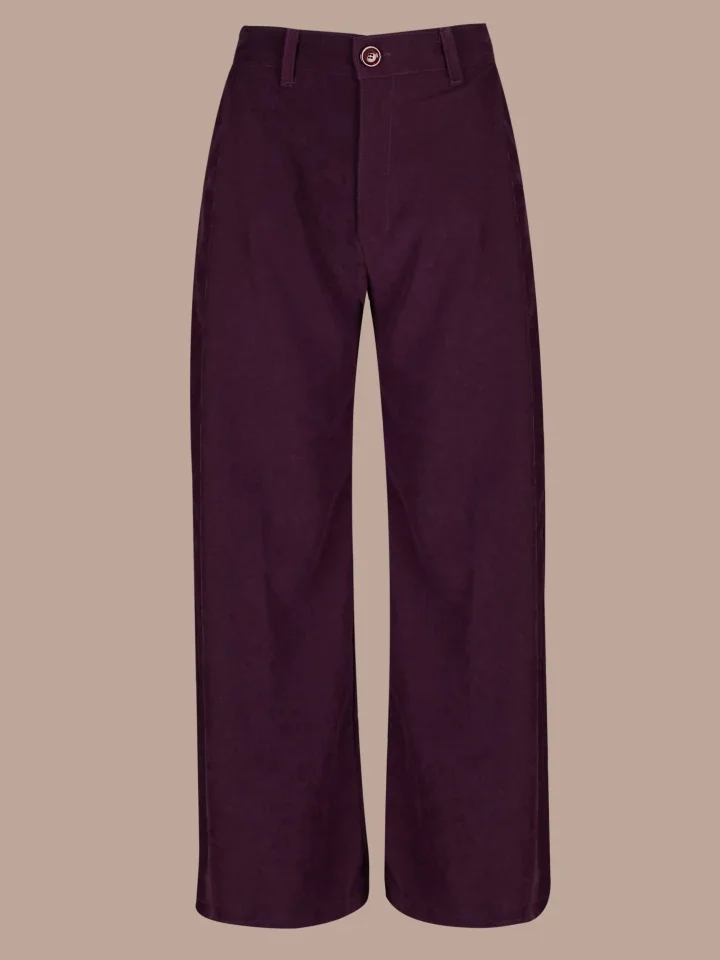 Koresho Fox aubergine pants