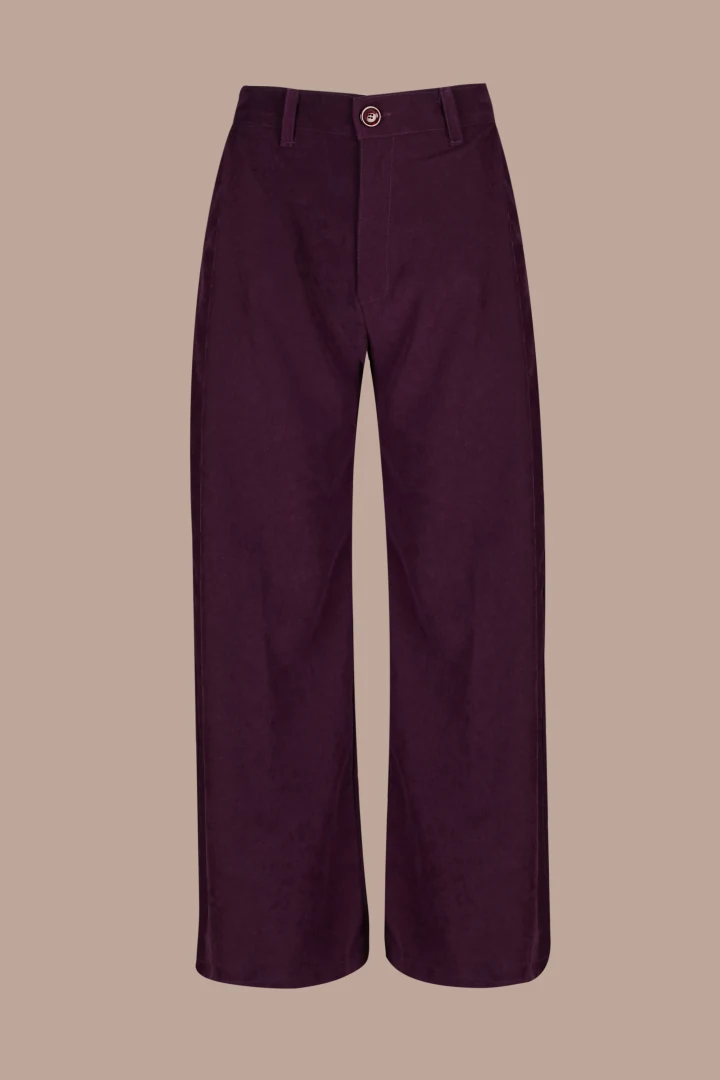 Koresho Fox aubergine pants
