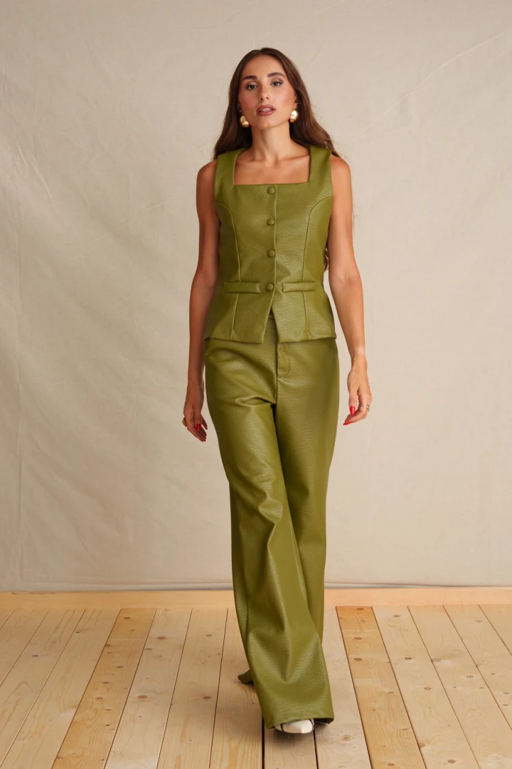 Evengreen leather Pants - Image 4