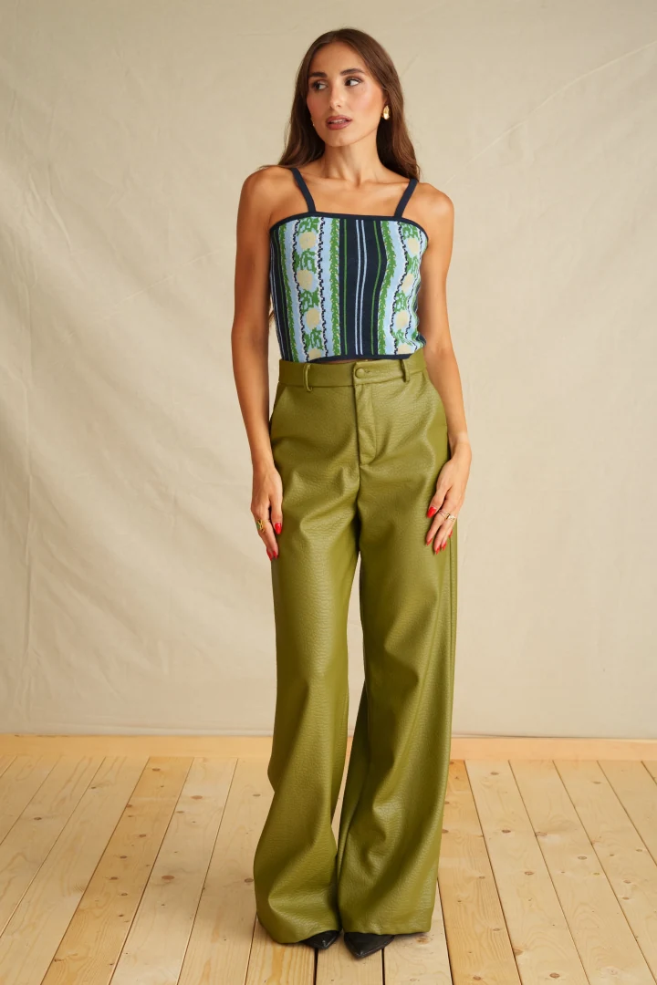 Evengreen leather Pants