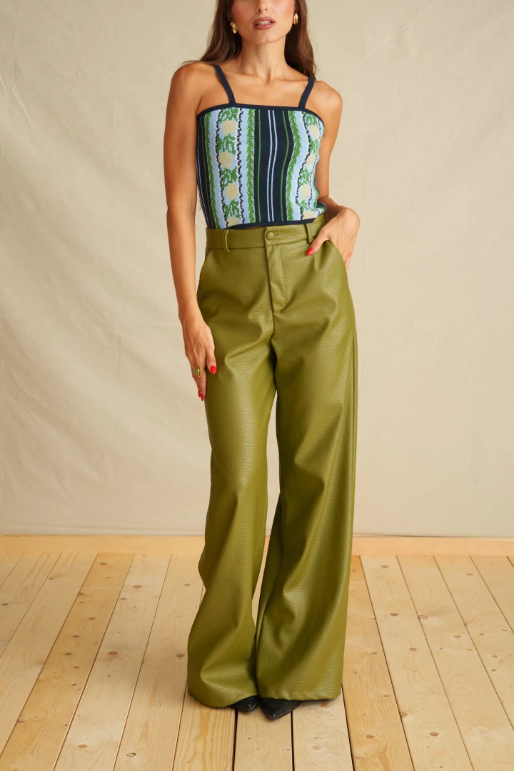 Evengreen leather Pants - Image 2