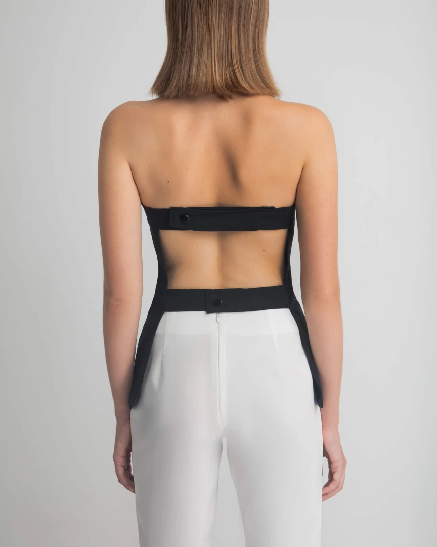 MYSTIS BACKLESS BLOUSE - Image 3
