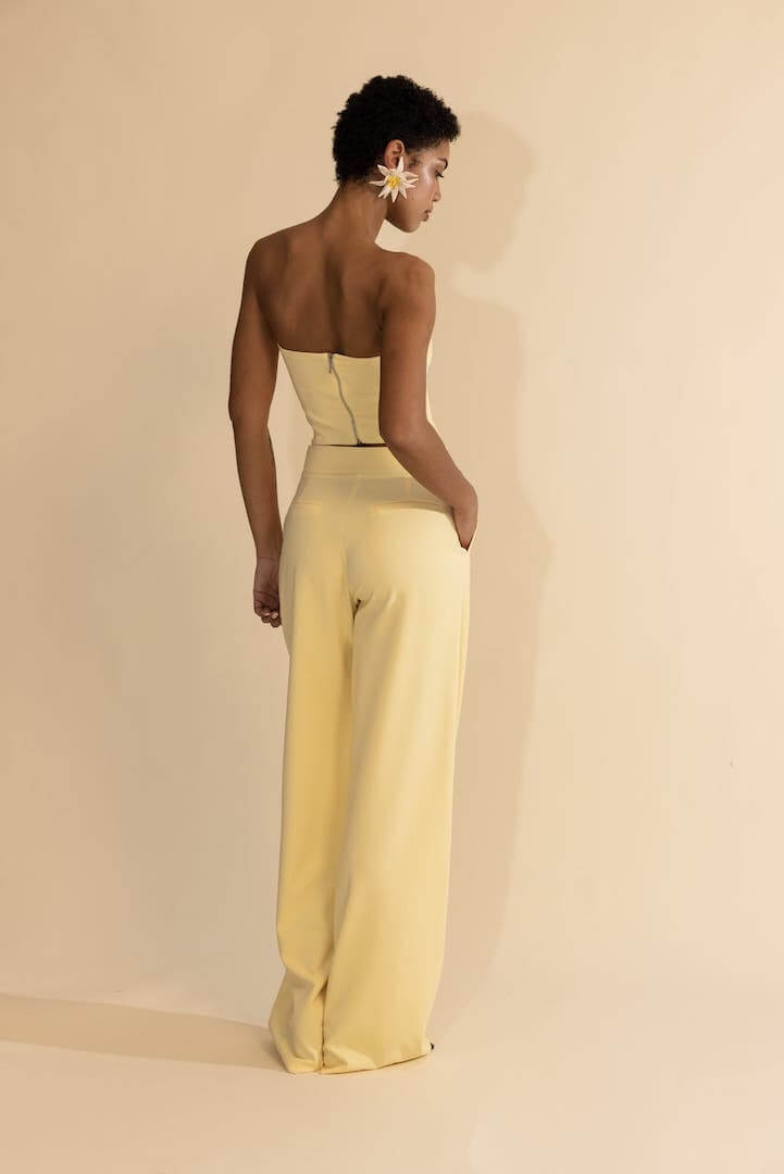 Be-a-Bee-Sunray-Butter-Yellow-Bustier