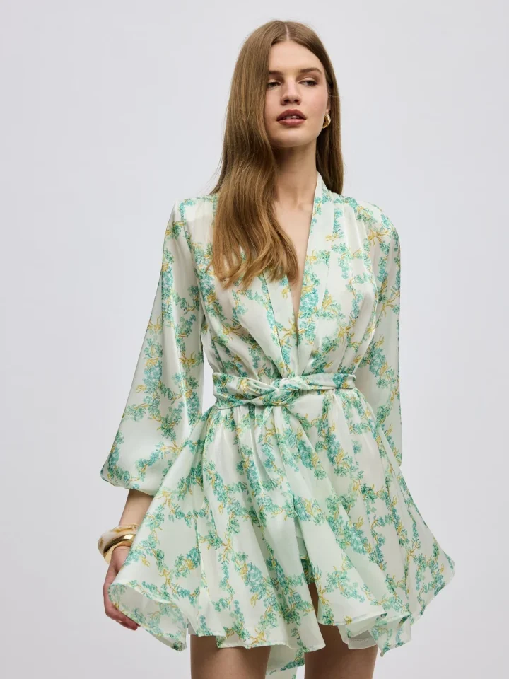 ciel-concept-grace-dress κομψό φόρεμα φάκελος one size με φαρδιά statement μανίκια και αέρινη κίνηση για καλοκαιρινές εμφανίσεις