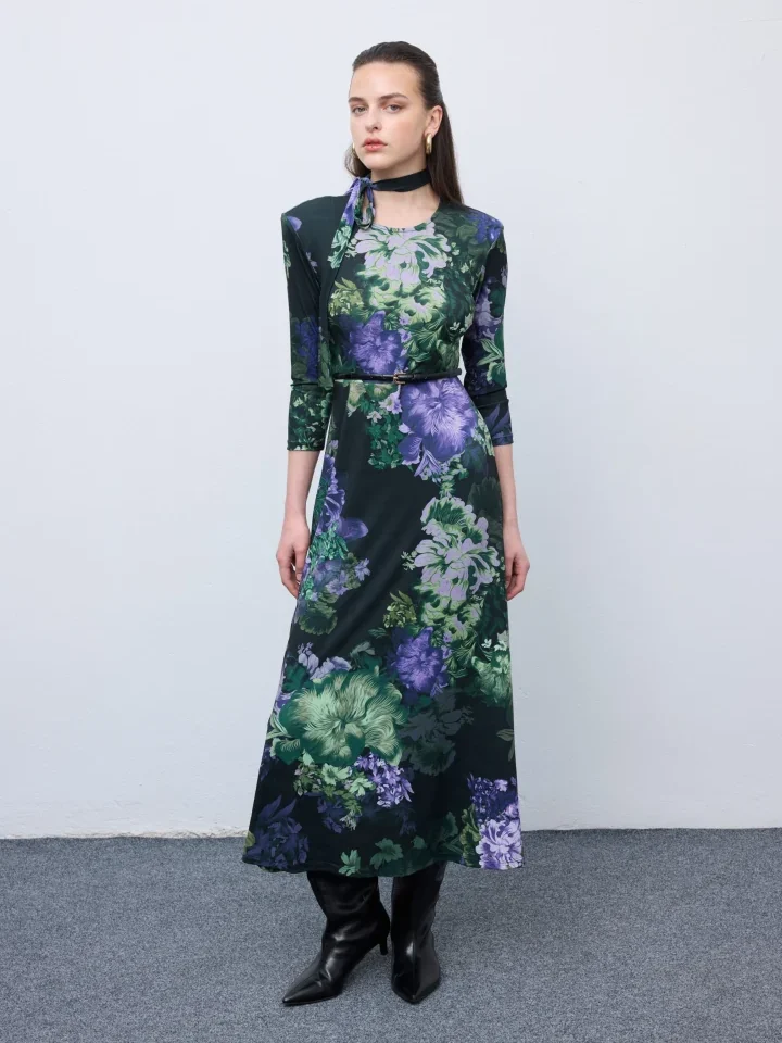 Ciel Vittoria Jersey Midi Dress