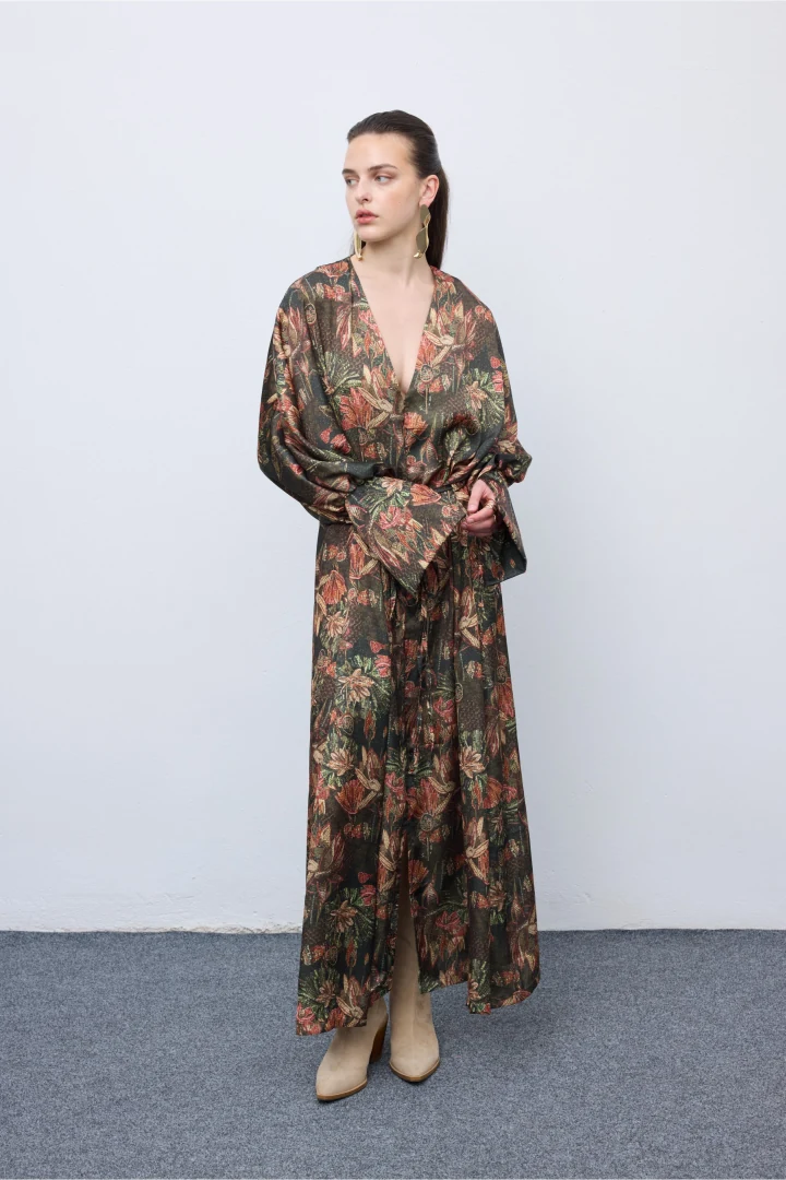 Ciel Mosaic Oasis Midi Dress