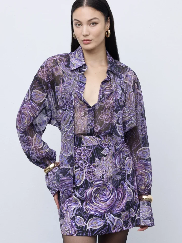 Ciel Mosaic Mauve Anthesis Shirt