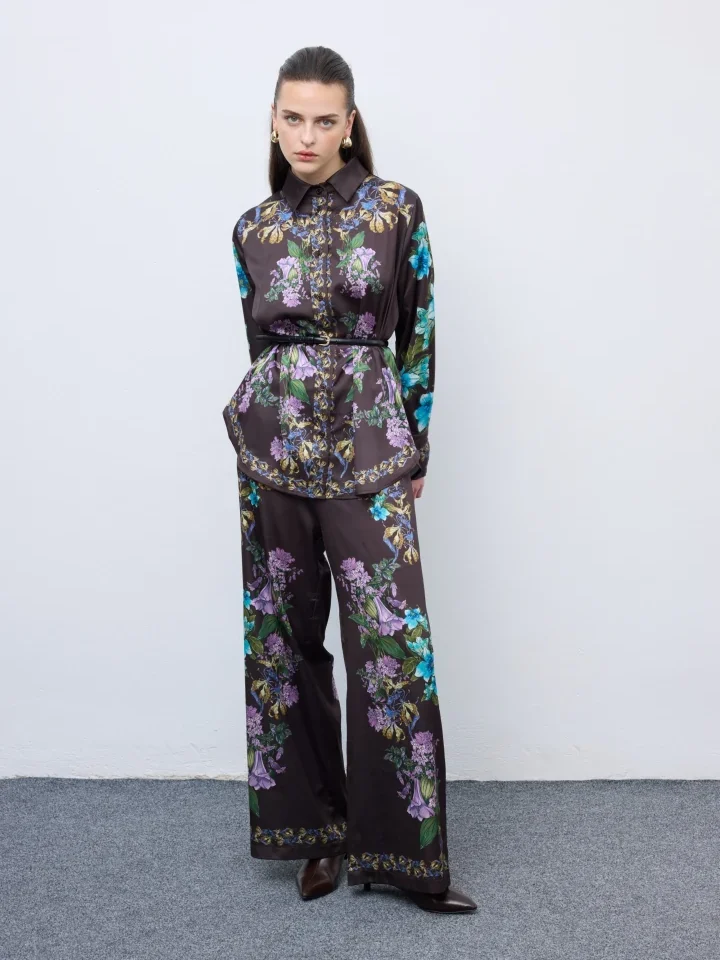 Ciel Mocha Bloom Pyjama Set