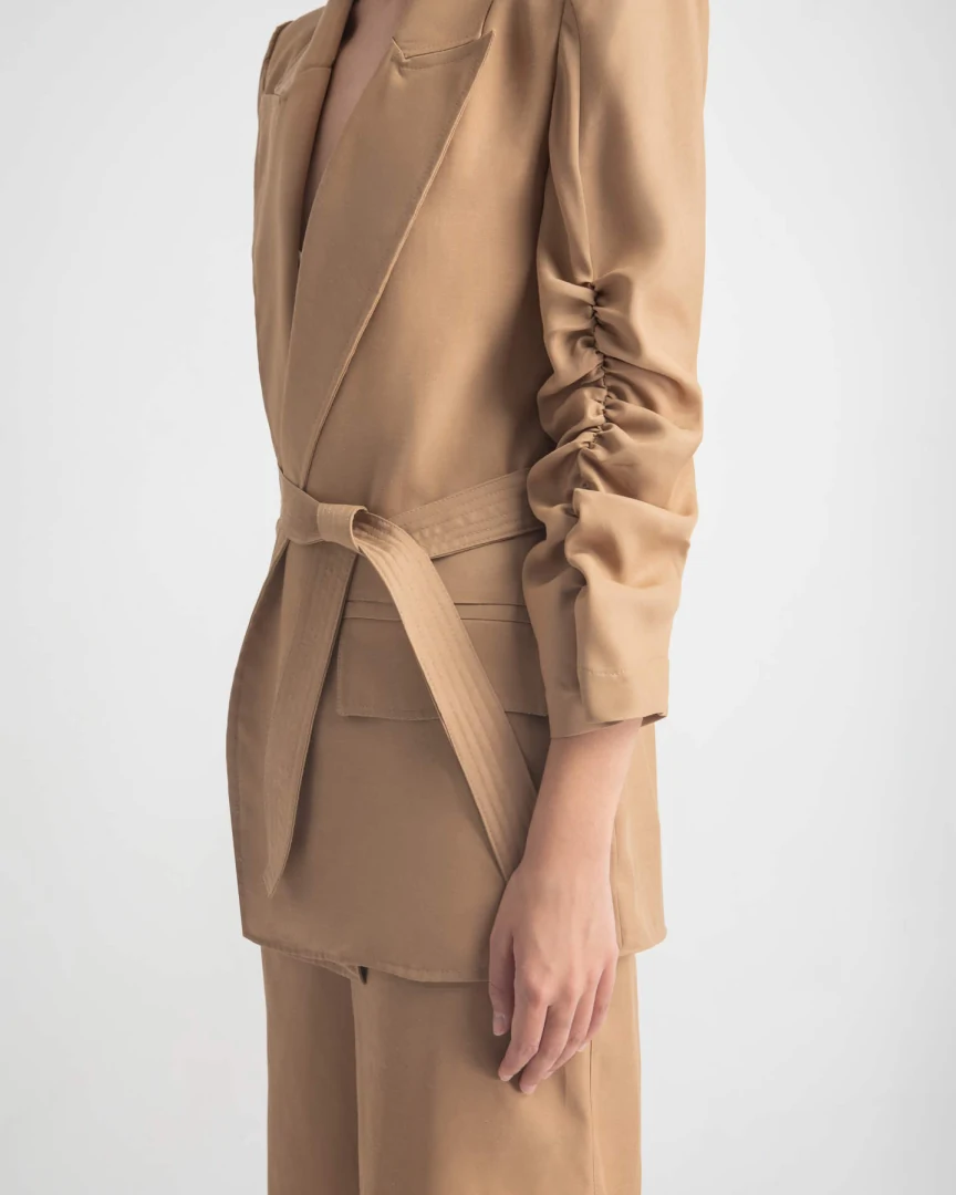 MYSTIS JACKET WITH BELT - Image 2