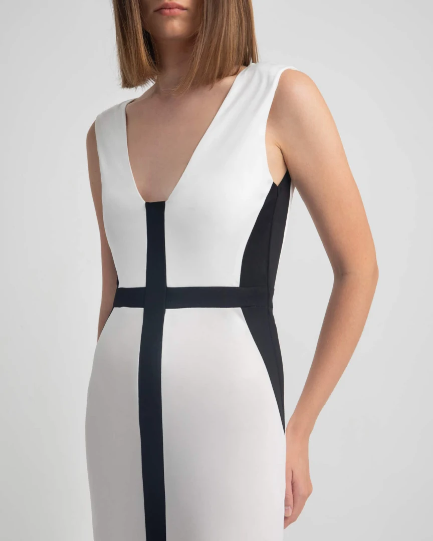 MYSTIS MAXI DRESS WHITE - Image 2