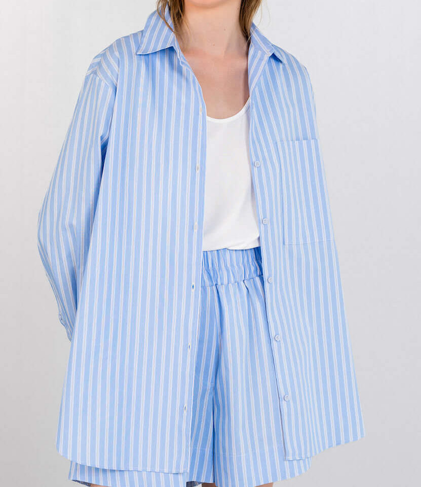 Philosophy-Poplin-Stripes-Shorts