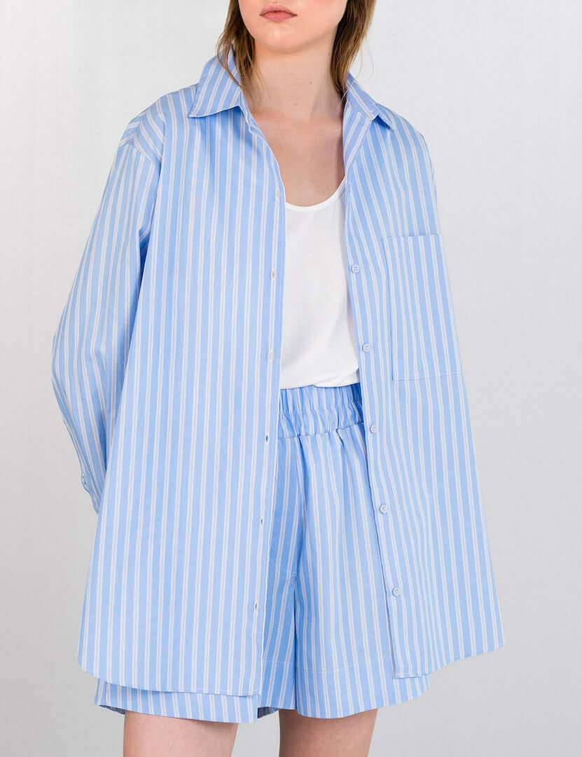 Philosophy-Poplin-Stripes-Shorts
