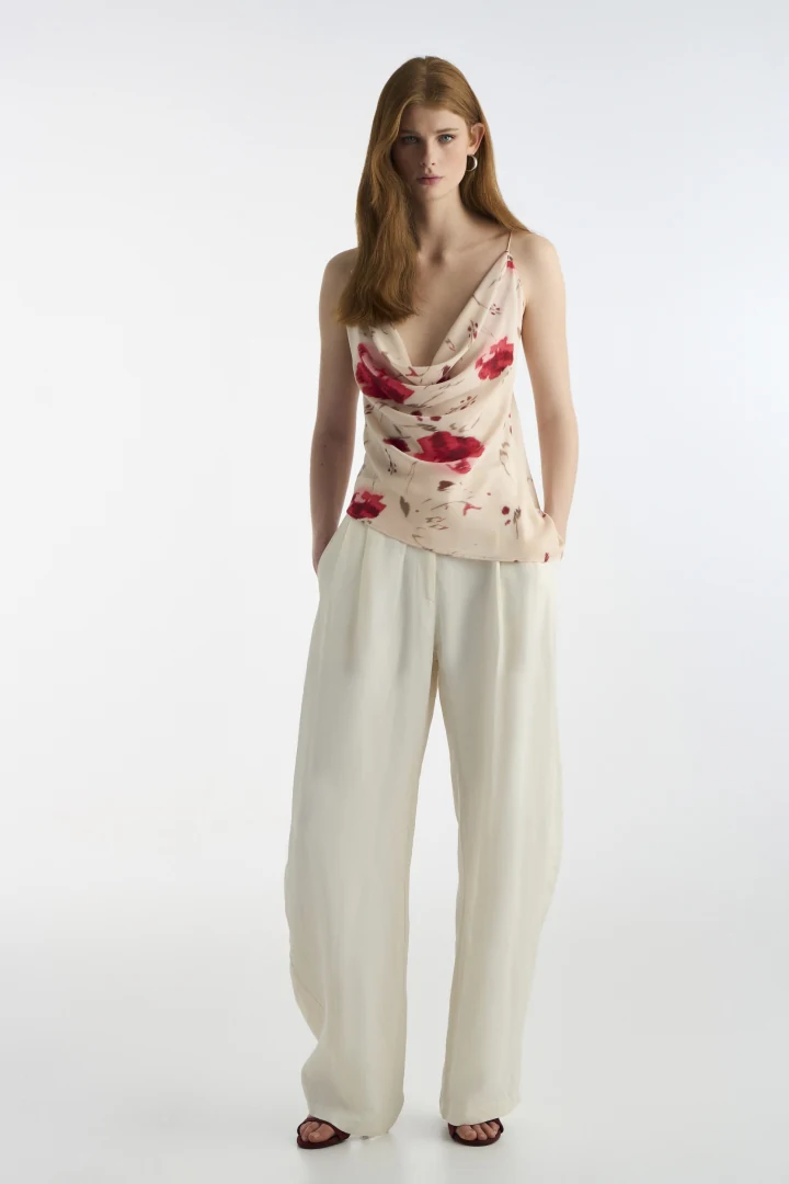 Crepe Top Printed Type