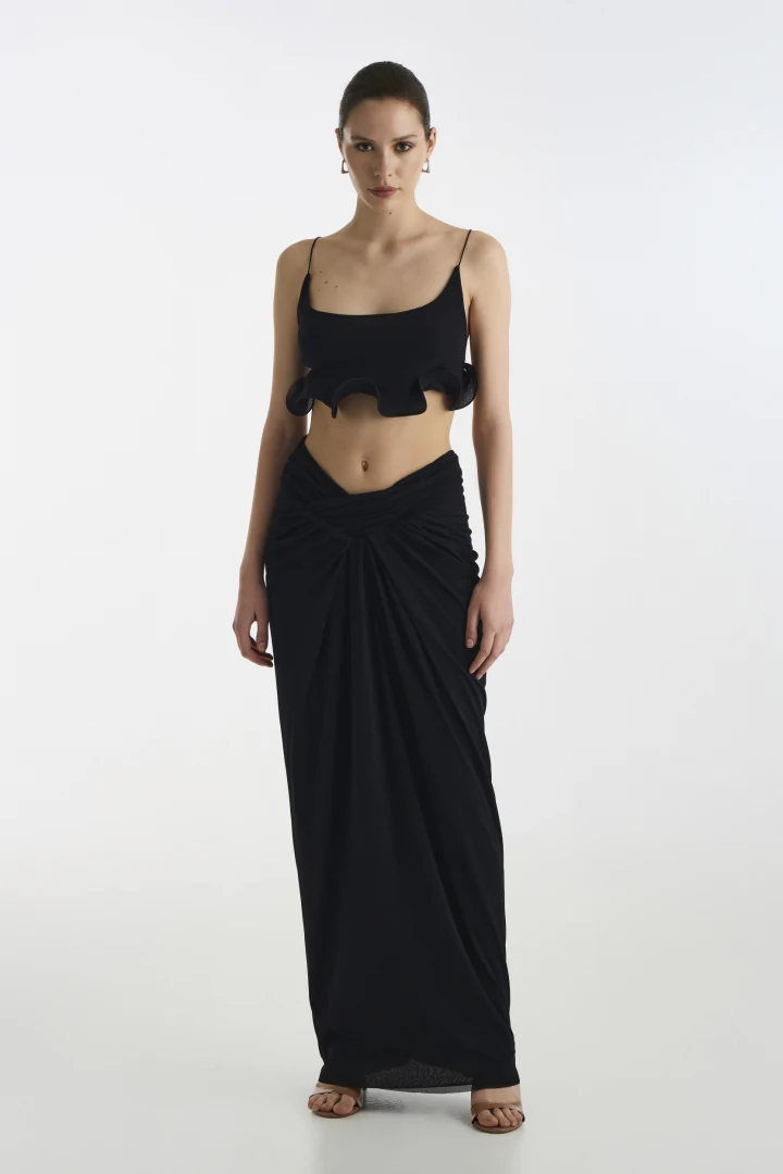 Combo Maxi Skirt