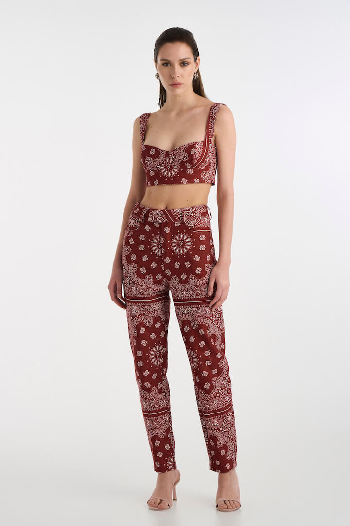 Studio83-Badana-Mara-Pants-Burgundy
