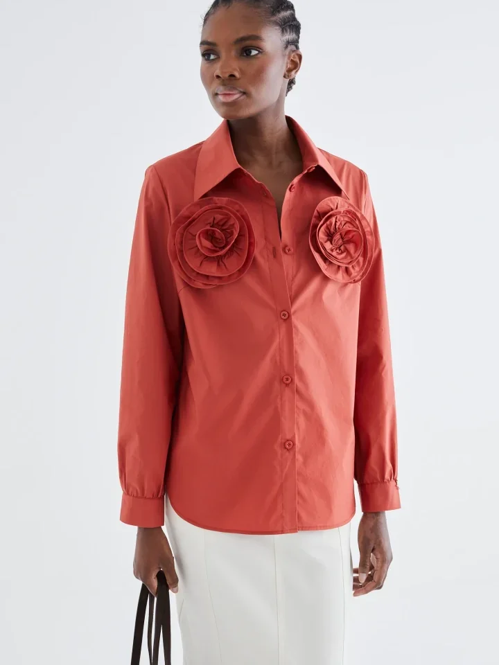 JOVONNA LONDON VENDOME SHIRT RED