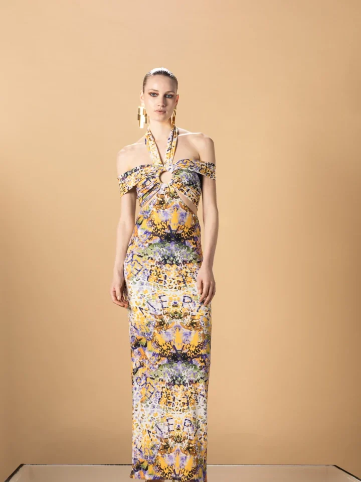 A PIECE OF ME Daphne dress Yellow