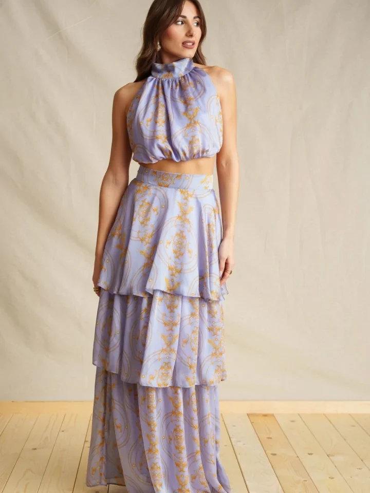 Lavinia Arctic Backless Top