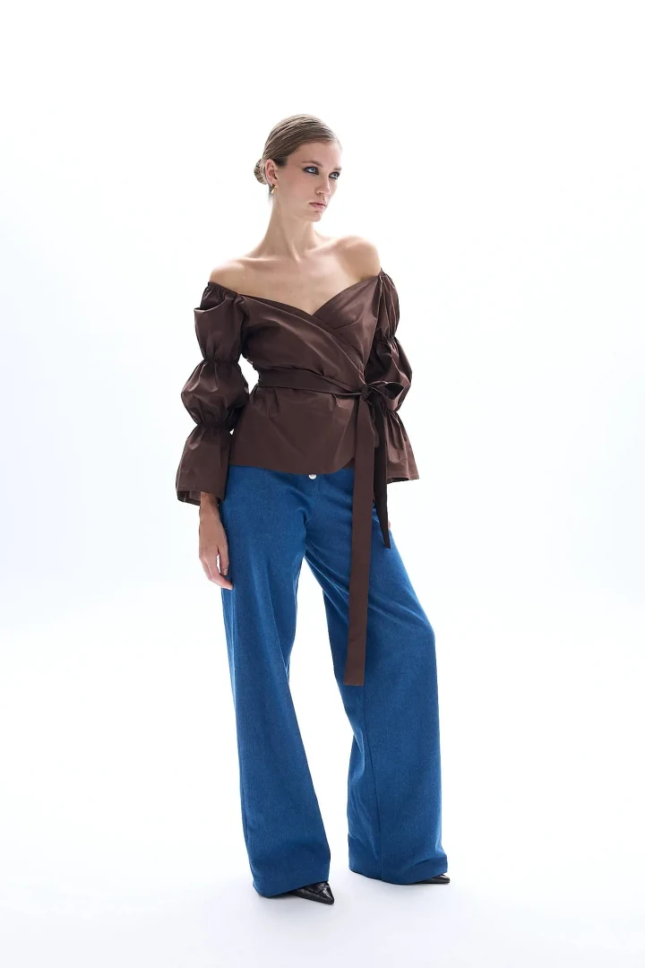 Be A Bee Dutchess Shirt Brown - Image 2