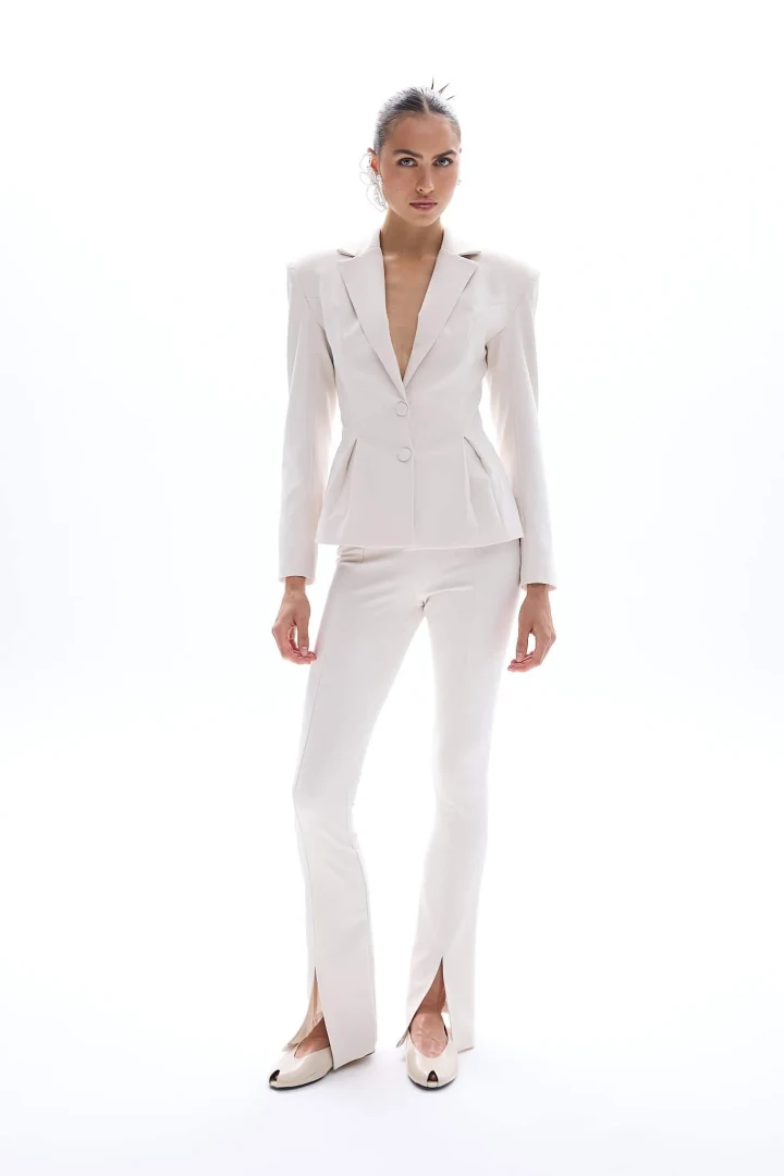 Be A Bee Nadia Off-White Blazer - Image 5