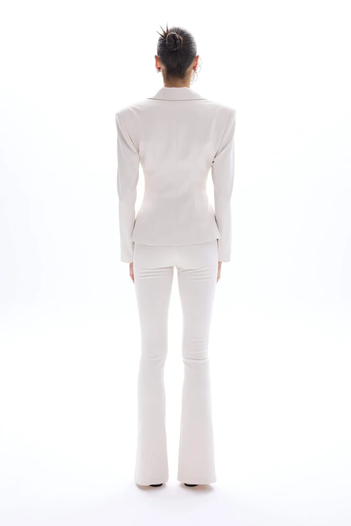 Be A Bee Nadia Off-White Blazer - Image 6