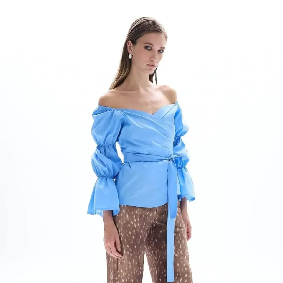 Be A Bee Dutchess Shirt Blue