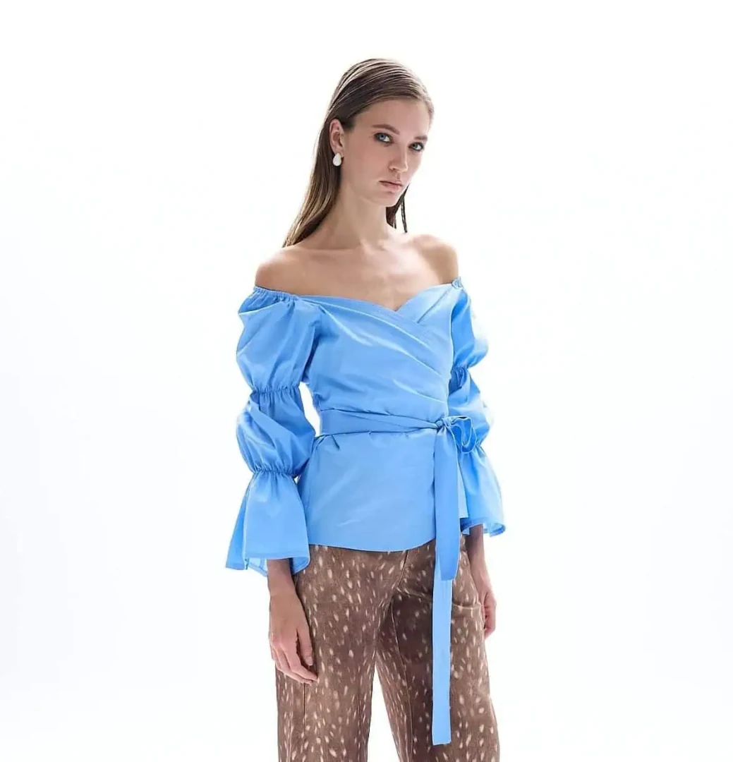 Be A Bee Dutchess Shirt Blue