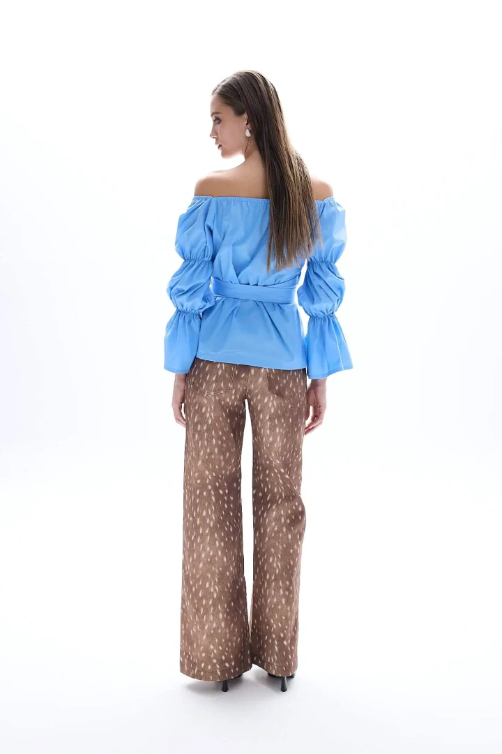 Be A Bee Dutchess Shirt Blue - Image 5