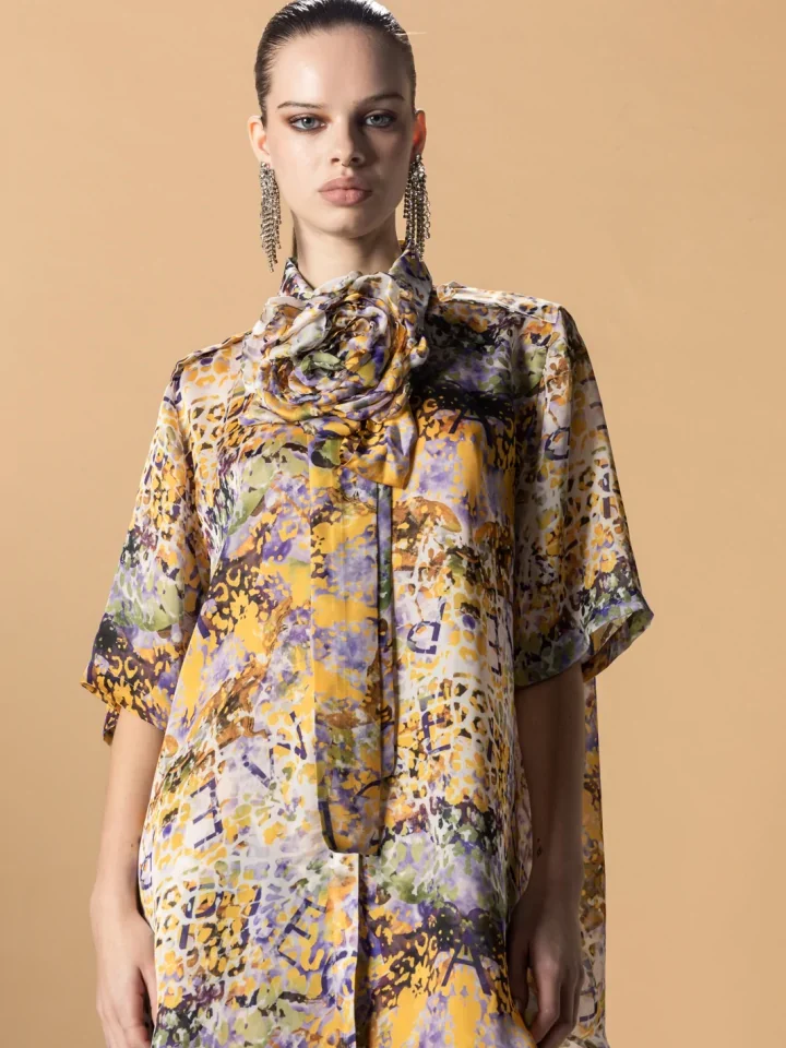 A PIECE OF ME Calista shirt Yellow