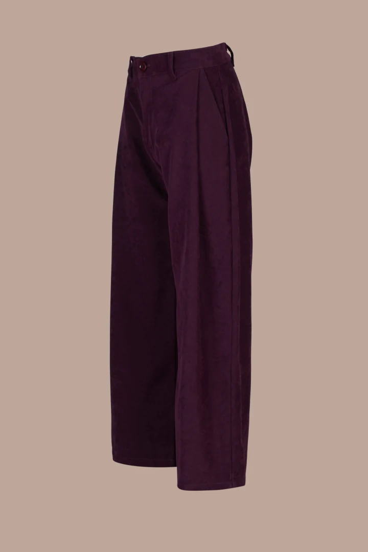 Koresho Fox aubergine pants - Image 2