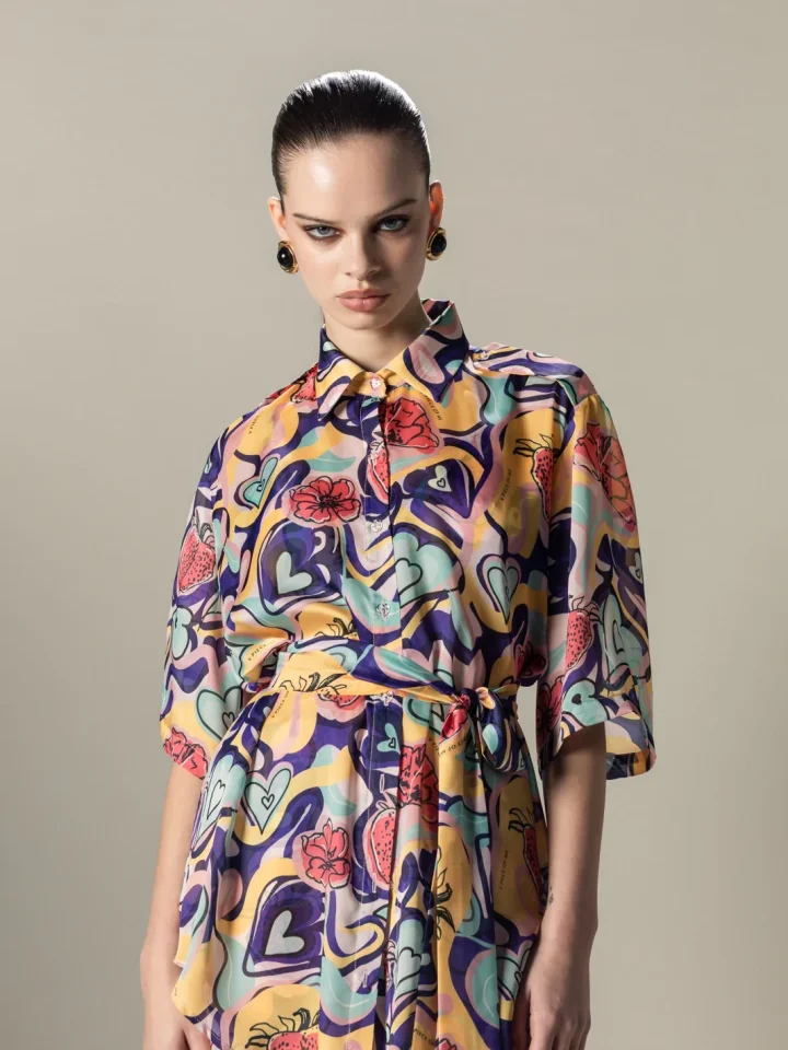 A PIECE OF ME Calista shirt Yellow Heart