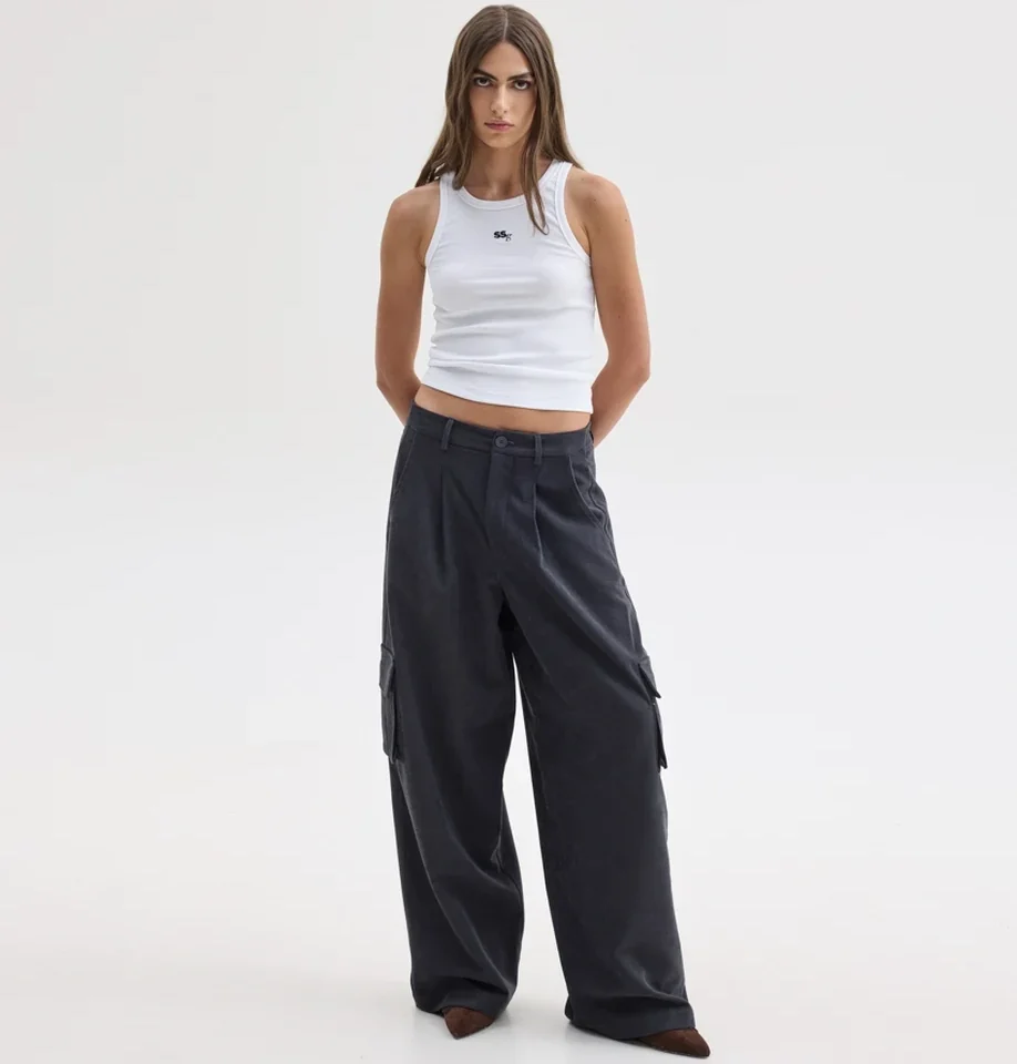 SUNSETGO DEVON PANTS DARK GREY