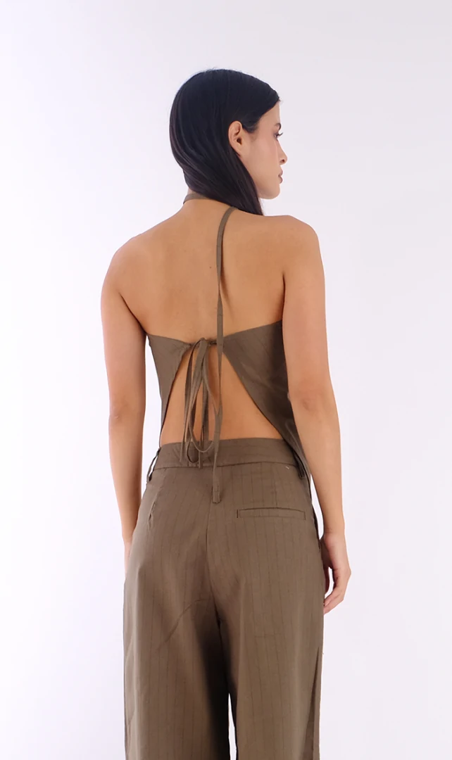 DIANA TOP KHAKI - Image 2