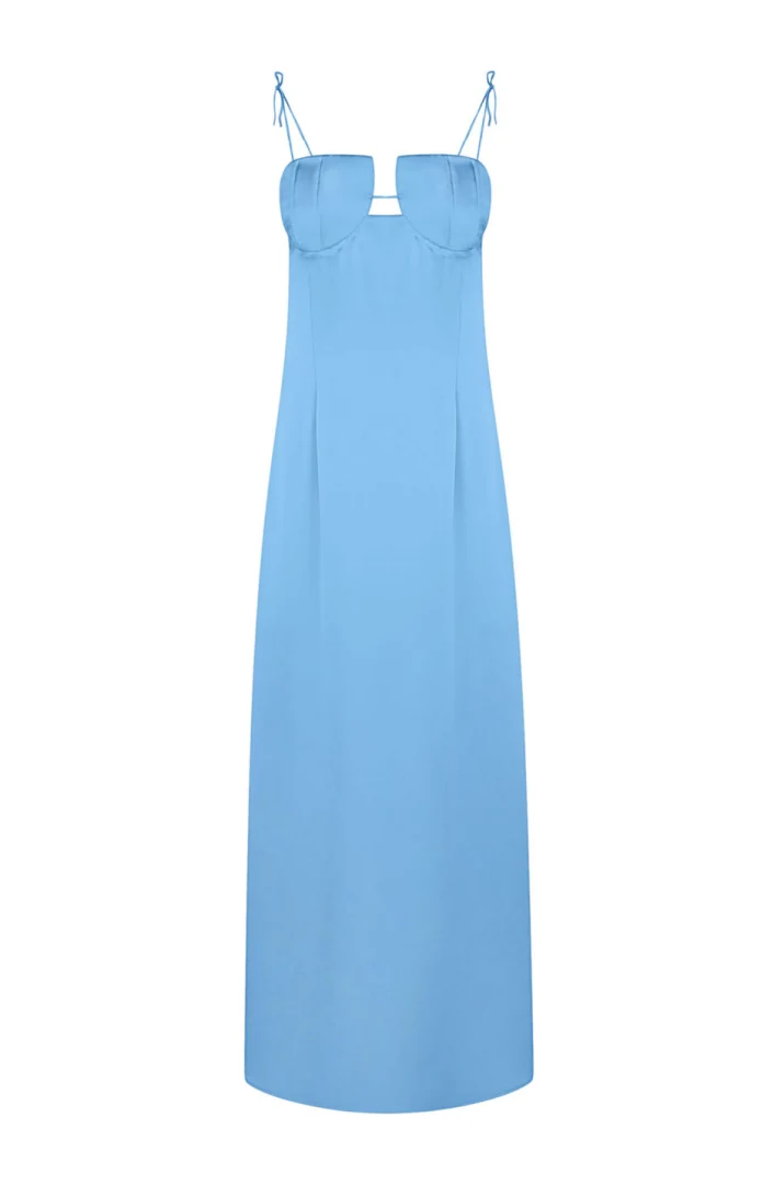 ERRIKA DRESS LIGHT BLUE - Image 6