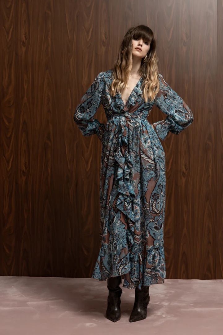 A PIECE OF ME Diane dress baby blue - Image 2