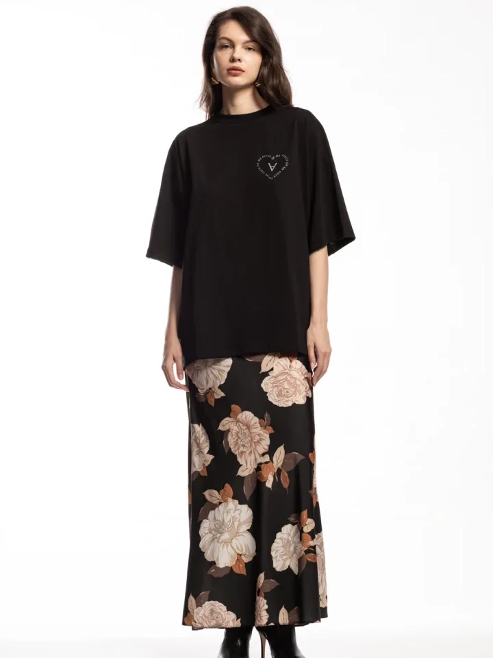 A PIECE OF ME Alessandra skirt Black