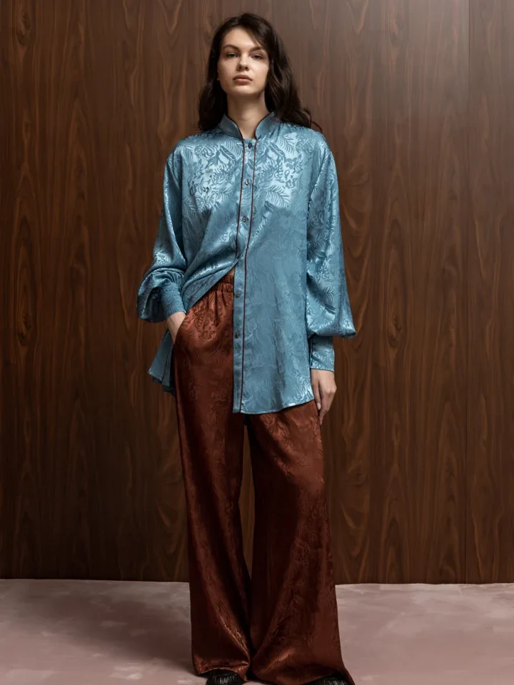 A PIECE OF ME Candice shirt Blue