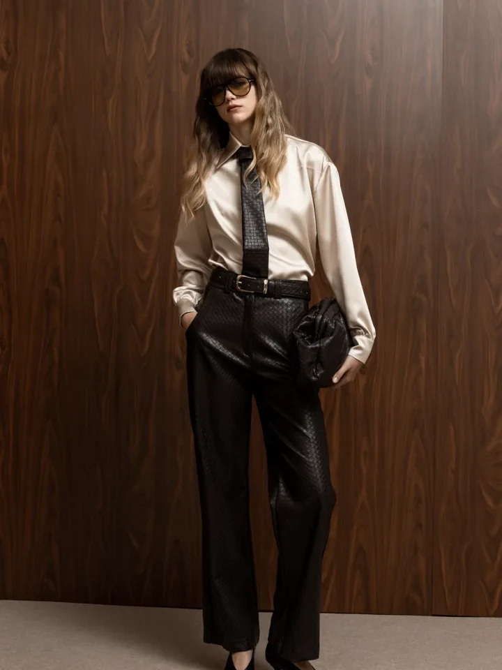 A PIECE OF ME Lulu Pants Brown