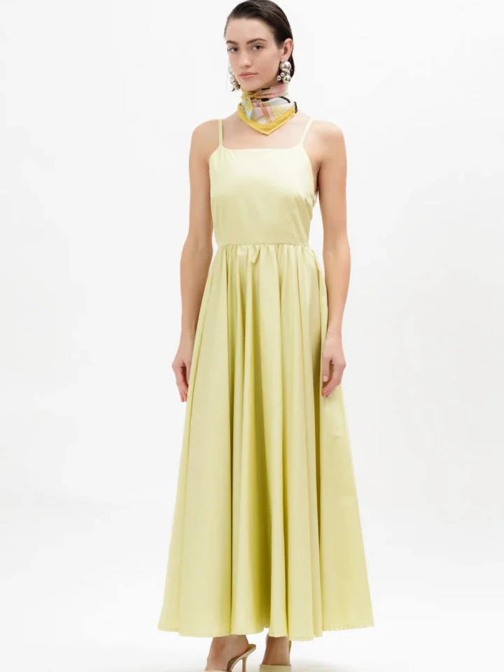 A PIECE OF ME Karolina Maxi Dress Banana Yellow