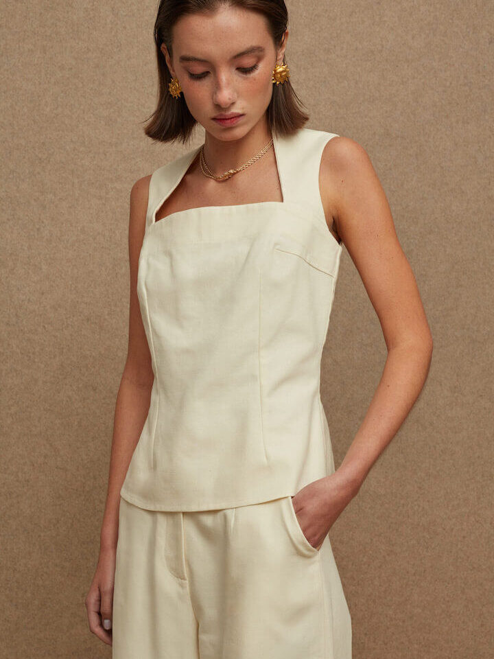 la-chaine-fleva-top-ecru